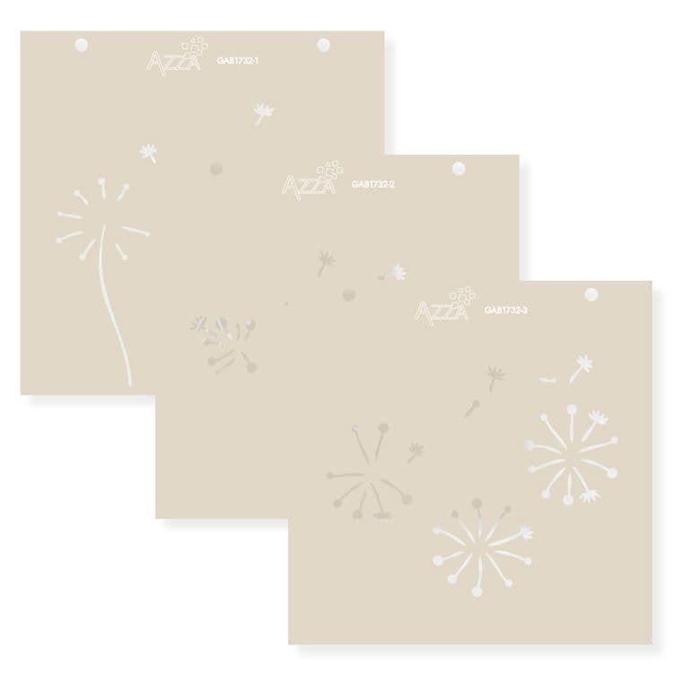 Lagenschablonen ‘Löwenzahn’