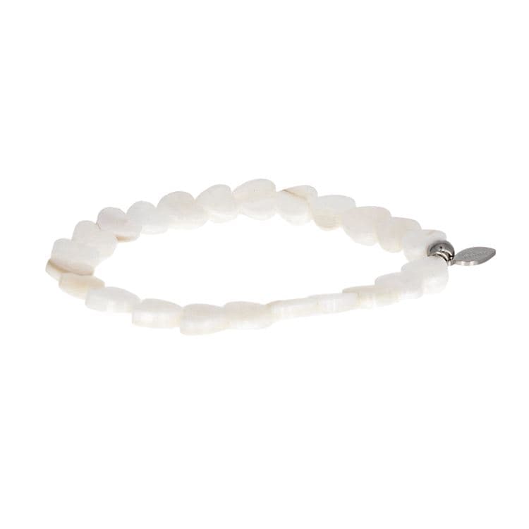 Perlmutt-Herz-Armband – Bild 2