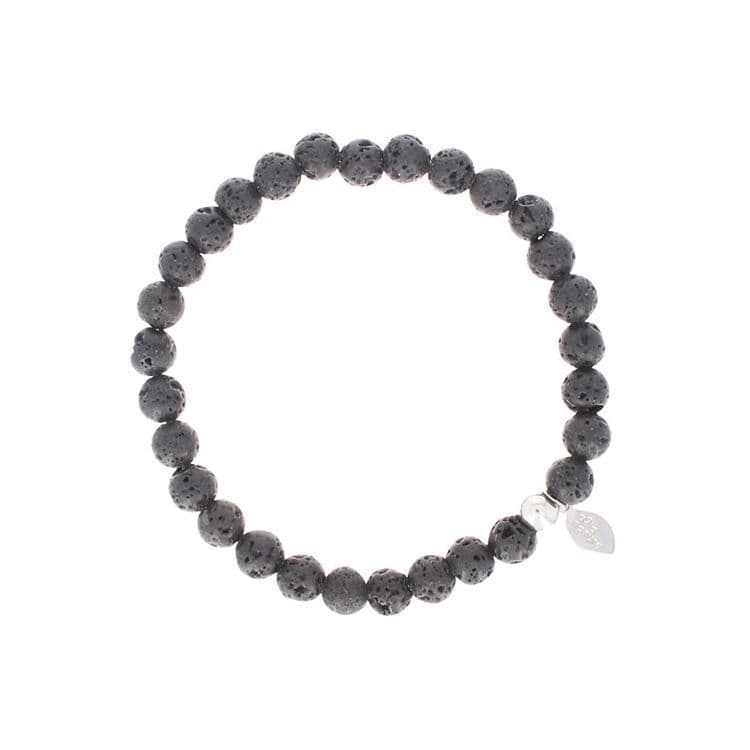 Lavastein-Armband | 6 mm