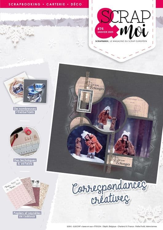 Scrap&Moi Magazin Nr. 74 🇫🇷