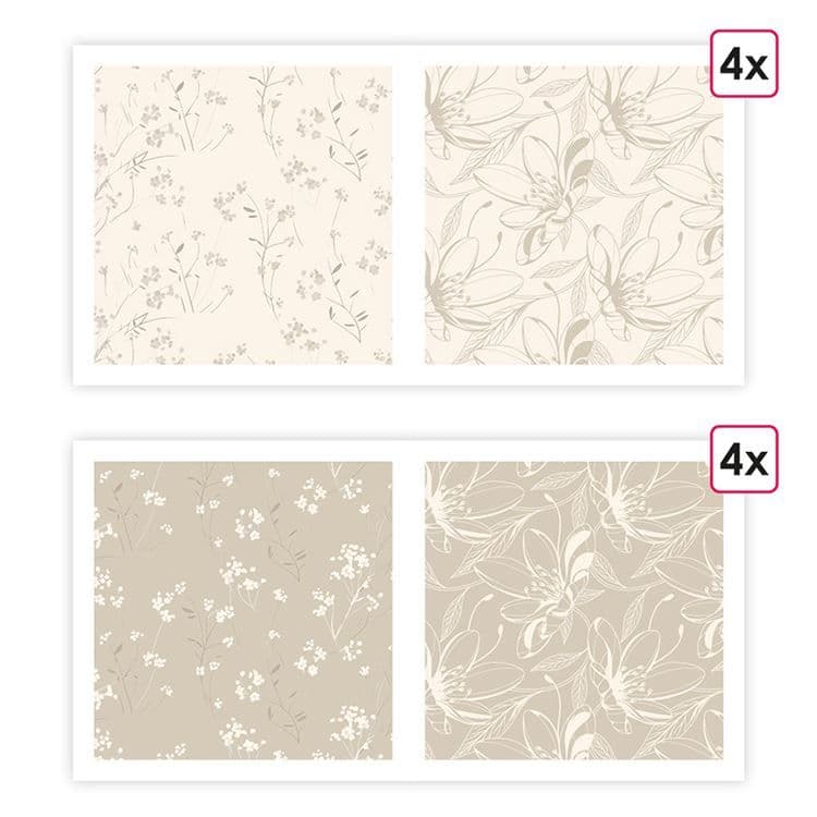 Designpapier A4 'Mein Lesezeichen' (8 Stk.)