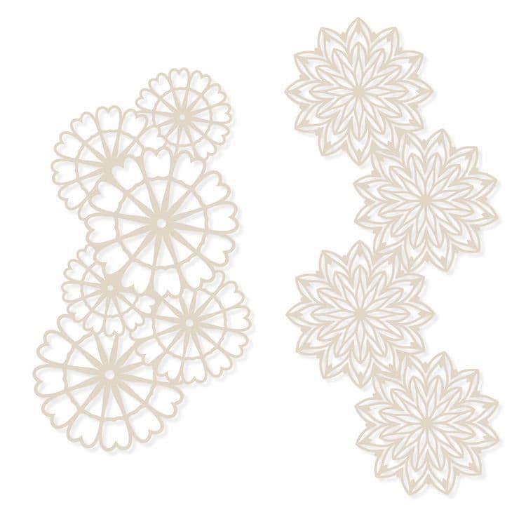 Randschablonen ‘Künstlerische Symbole’