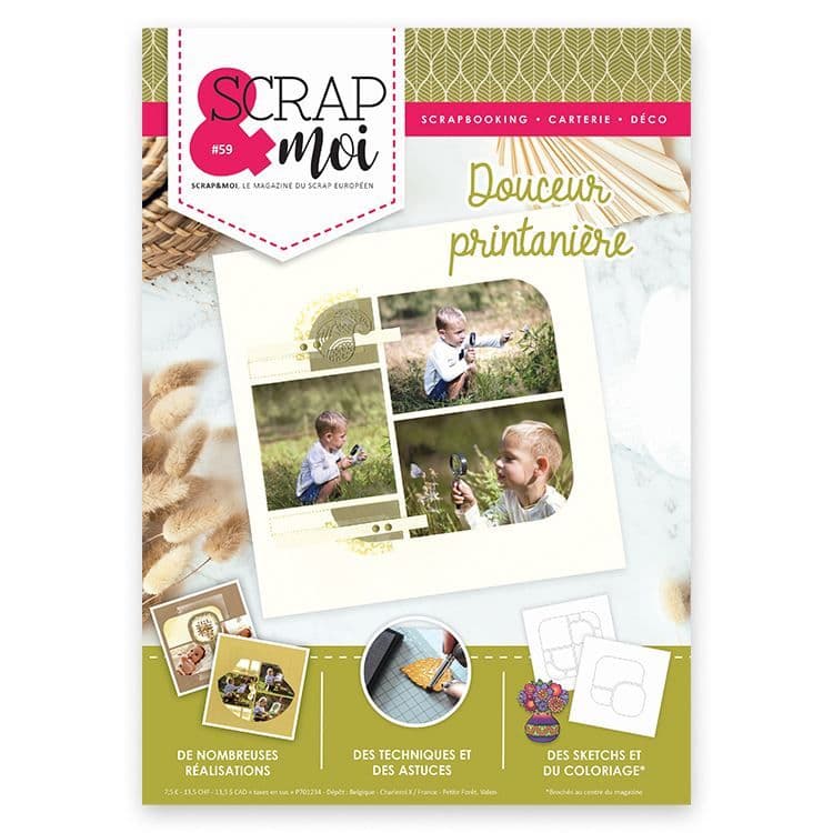 Scrap&Moi Magazin Nr. 59 🇫🇷