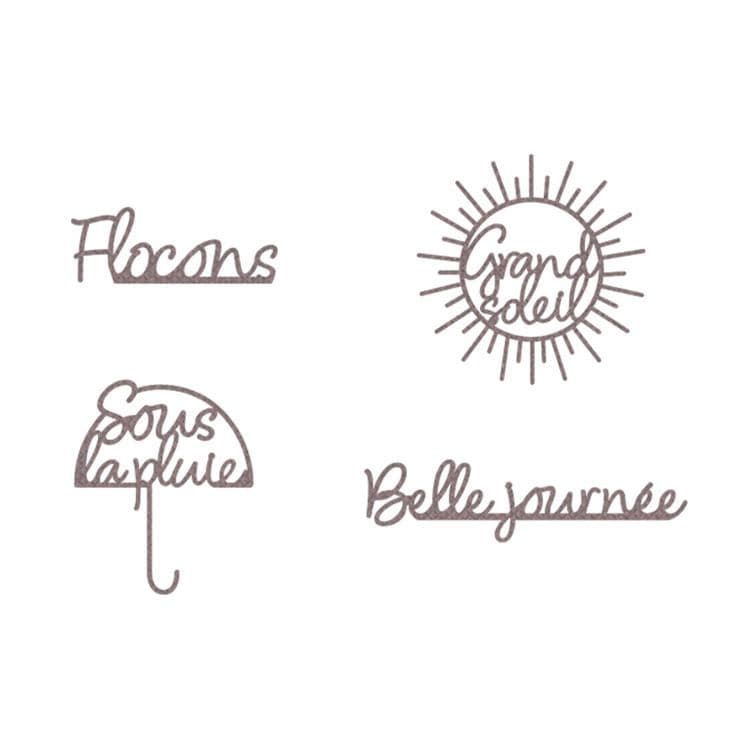 Stanzformen ‘Mots fonds climatiques’