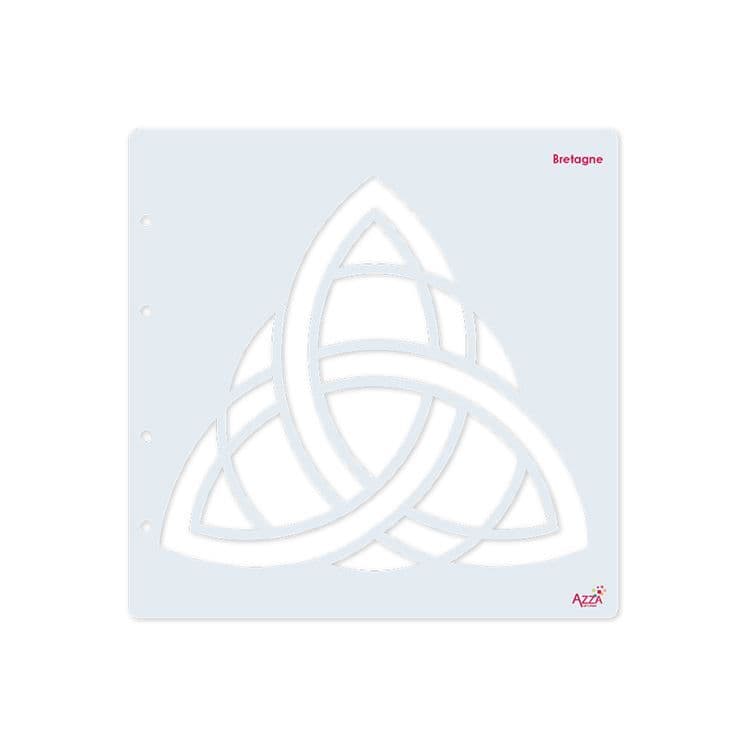 Fotoschablone 25x25 cm 'Bretagne' (1 Stk.)