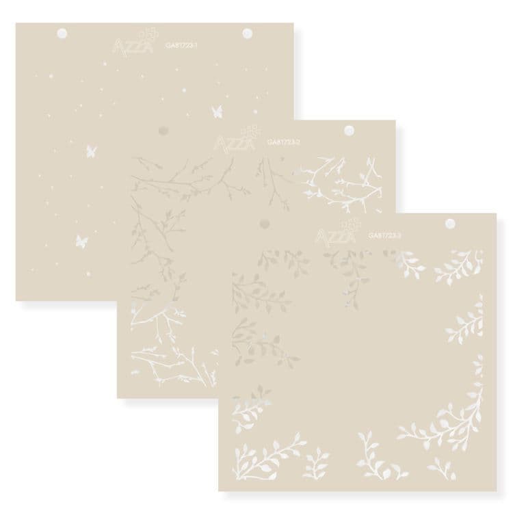 Lagenschablonen 15x15 ‘Zauberwald’