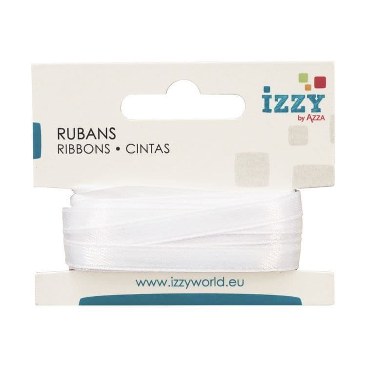 Satinband 'Weiß' (6mmx5m)