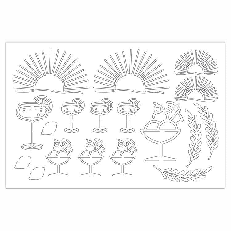 Konturenfiguren 'Dolce vita'