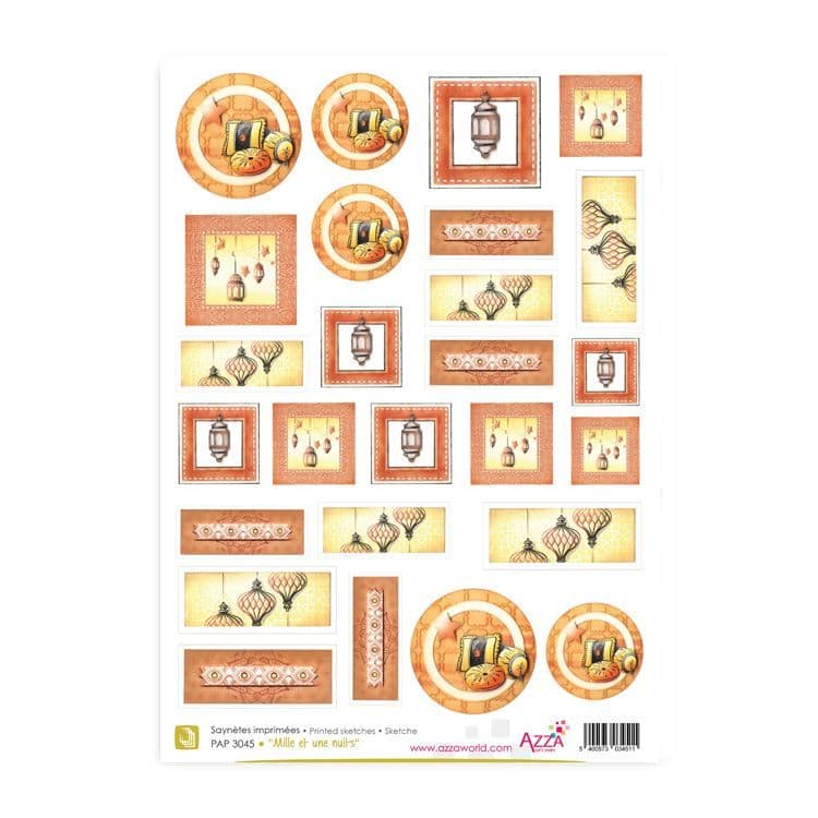 Motivpapier 'Tausendundeine Nacht'