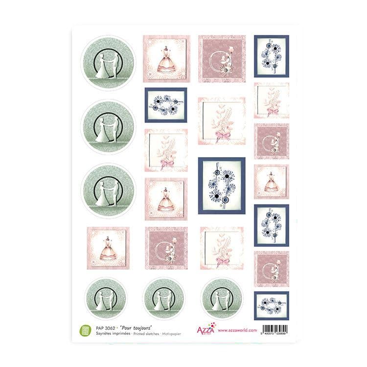 Motivpapier 'Für Immer'