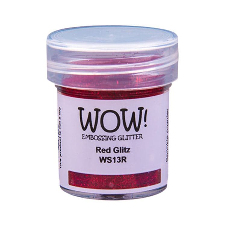 Embossingpulver 'Red glitz' – Bild 2