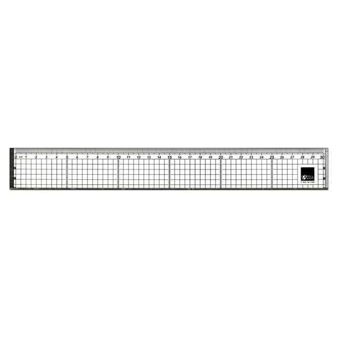 Klarsichtlineal 30x5 cm