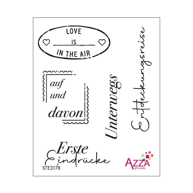 Rubinstempel 'Worte Philatelie'