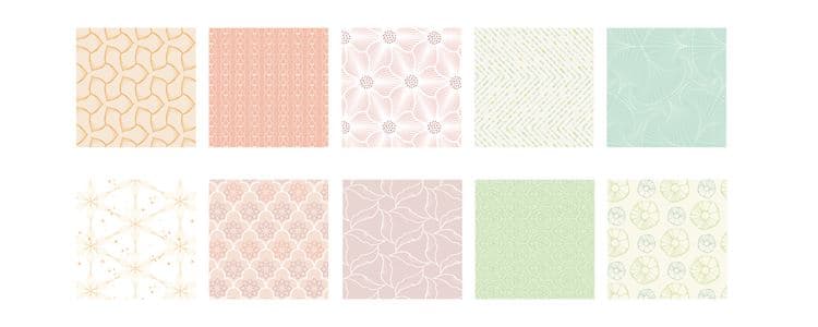 Designpapierblock 30x30 'Funken der Sanftheit' – Bild 2