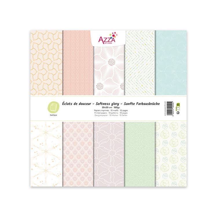 Designpapierblock 30x30 'Funken der Sanftheit'