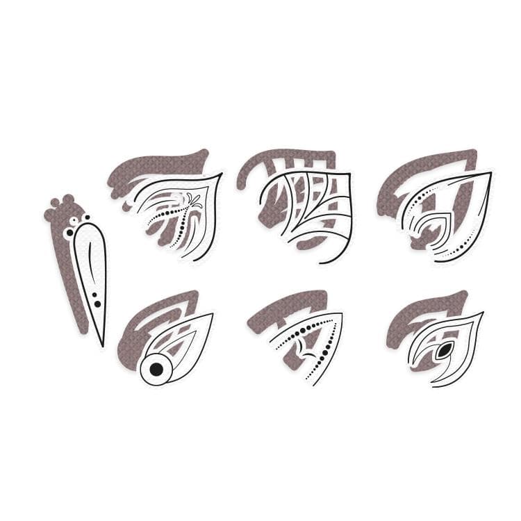 Stanzformen 'Künstlerisch Symbole I' – Bild 2