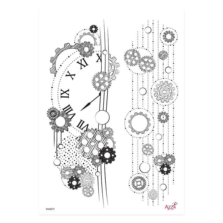 Maxistempel 'Zahnrad'