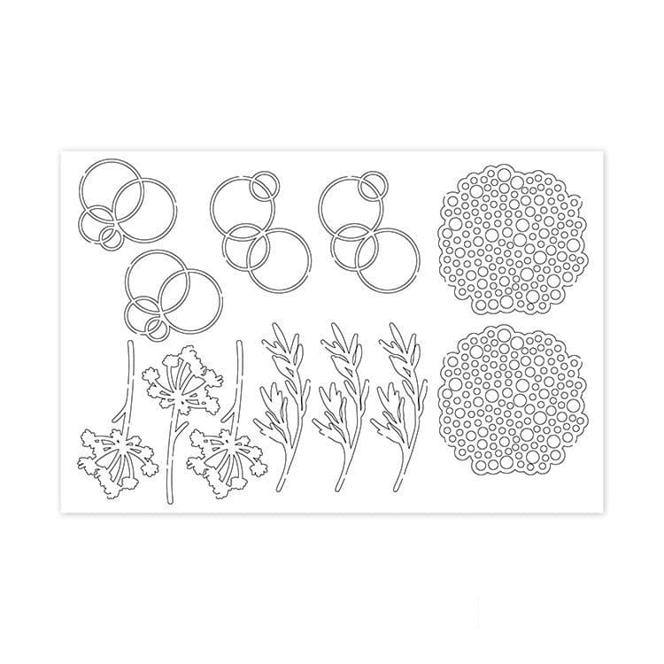 Konturenfiguren 'Ruheoase'