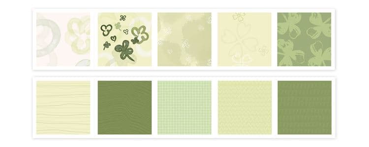 Designpapierblock A4 'Glück' – Bild 2