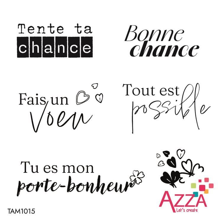 Quarzstempel 'Bonheur' 🇫🇷