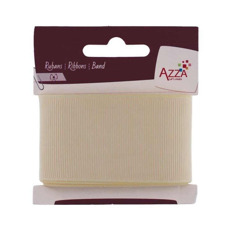 Ripsband 'Creme' (38mmx3m)