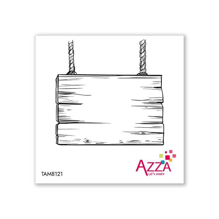 Mikrostempel 'Rustikales Panel'