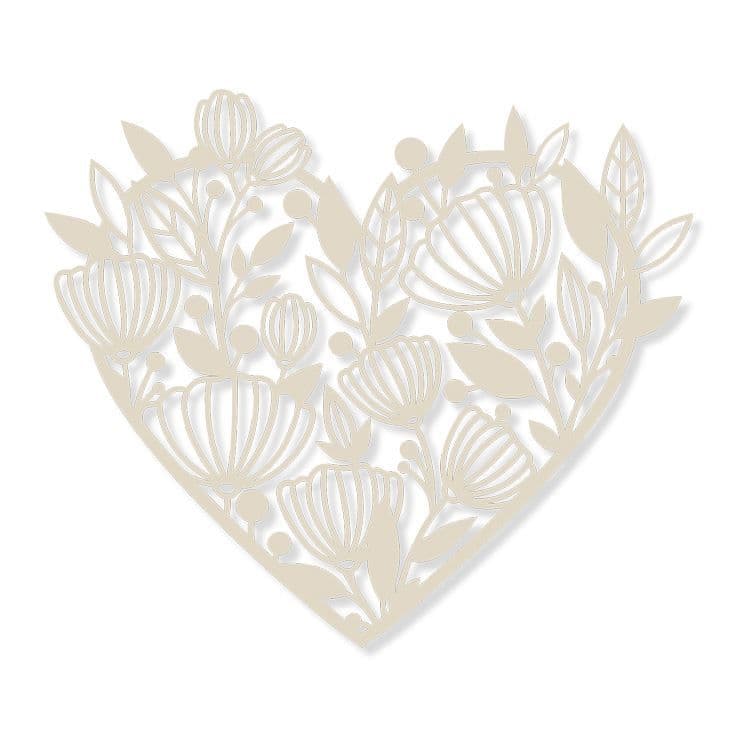 Randschablone 'Herz' (1 Stk.)