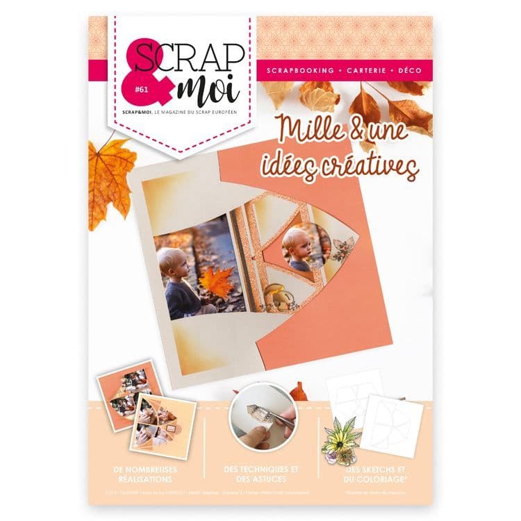 Scrap&Moi Magazin Nr. 62 🇫🇷