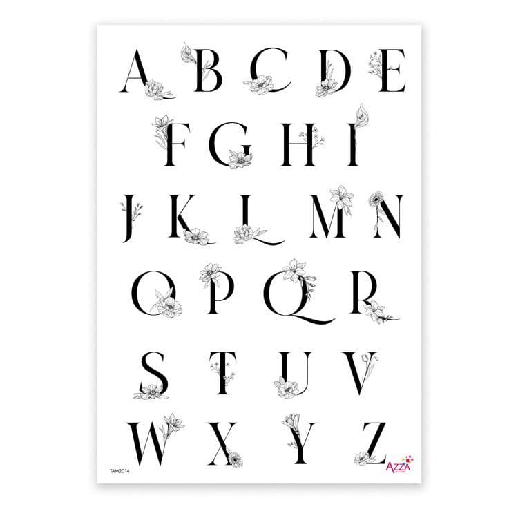 Maxistempel 'Alphabet'