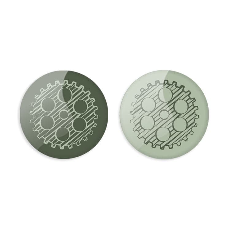 Motivperlen 'Zahnräder' (32 Stk.) – Bild 2