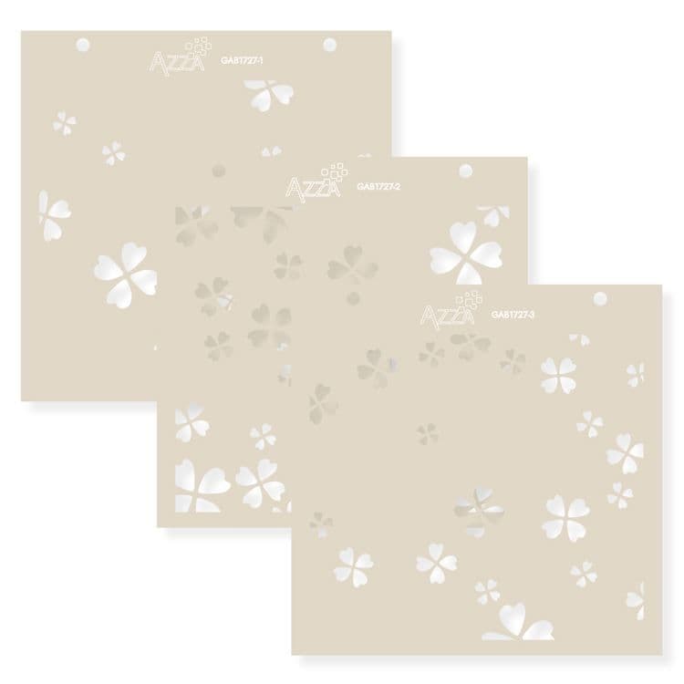 Lagenschablonen 15x15 ‘Glück’