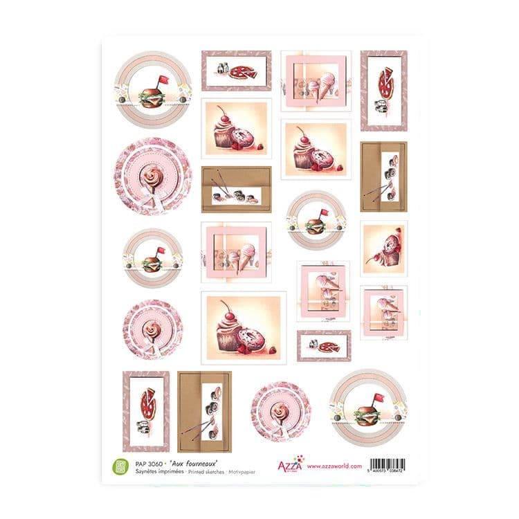 Motivpapier 'In der Küche'