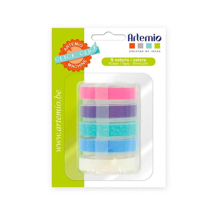 Nachfüllpackung für Etikettierer ‘Pastell’ (5er-Set)