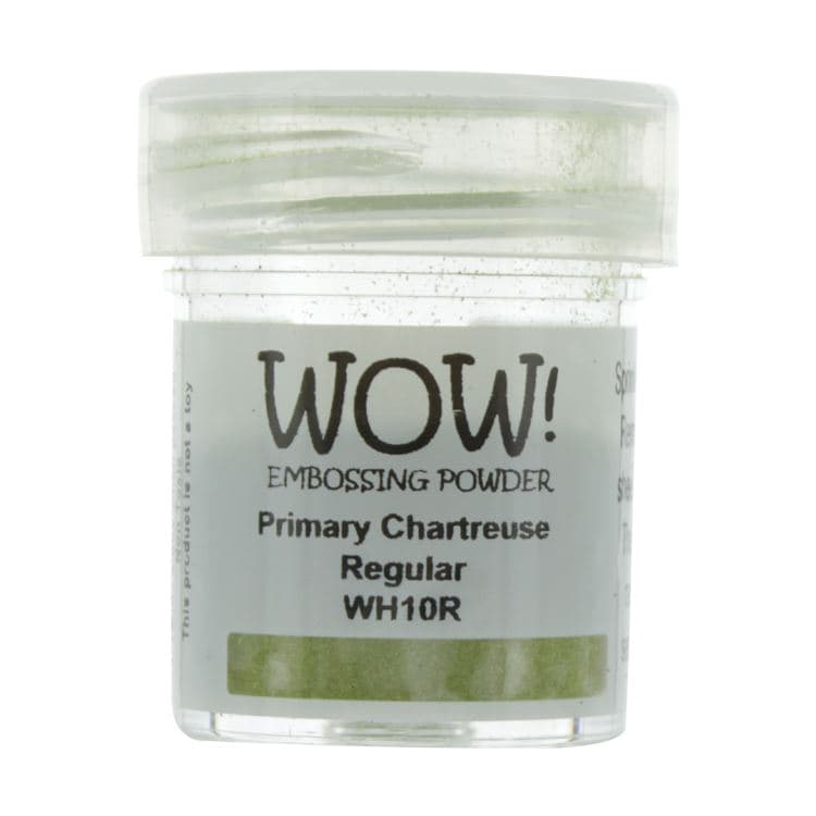 Embossingpulver 'Primary chartreuse' (Regular) – Bild 2