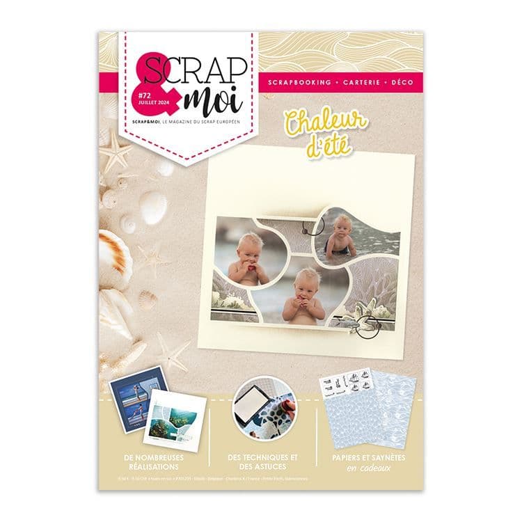 Scrap&Moi Magazin Nr. 72 🇫🇷