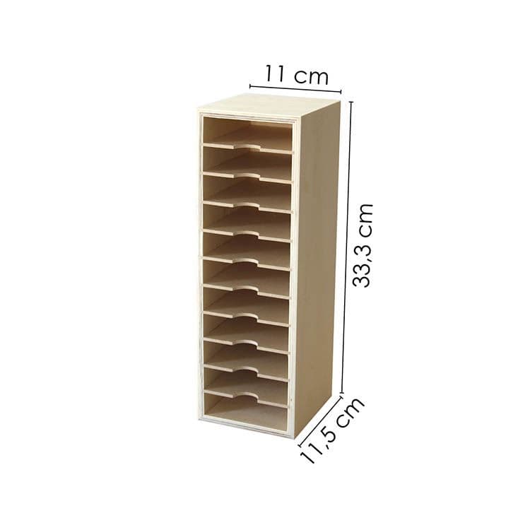 Aufbewahrungsmöbel für Stempelfarbe – Bild 2