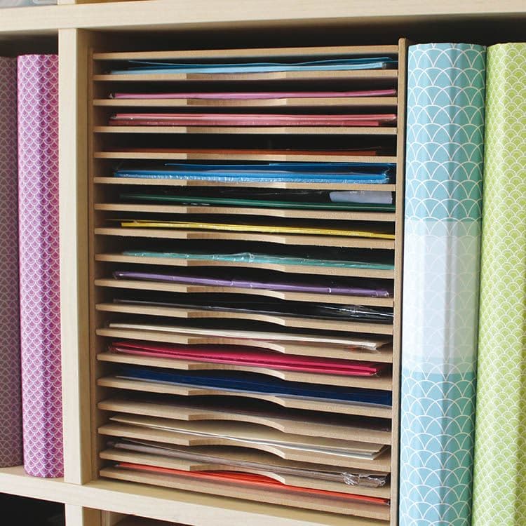 MDF Möbel für A4 Papier – Bild 2