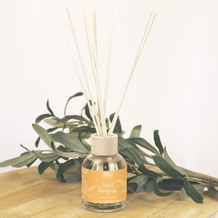 Diffusor mit Rattan-Stäbchen – Sonne der Tropen (nachfüllbar) – Bild 2