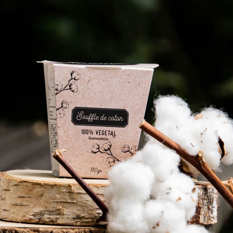 Kerze Refill - Baumwollblüte – Bild 2