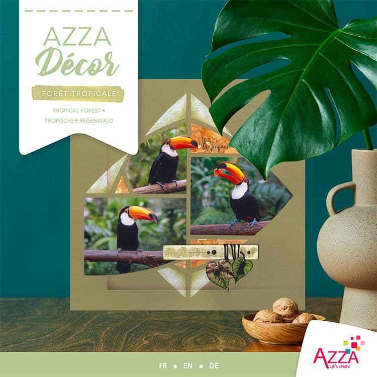 Azza Dekor Buch ‘Tropischer Regenwald’