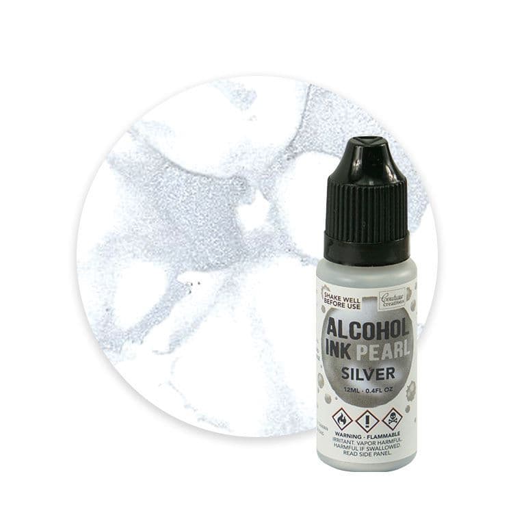 Alkohol inks 'Pearl Silver'