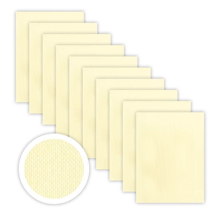 Farbiges Papier A4 236gr 'Creme' (10 Stk.)
