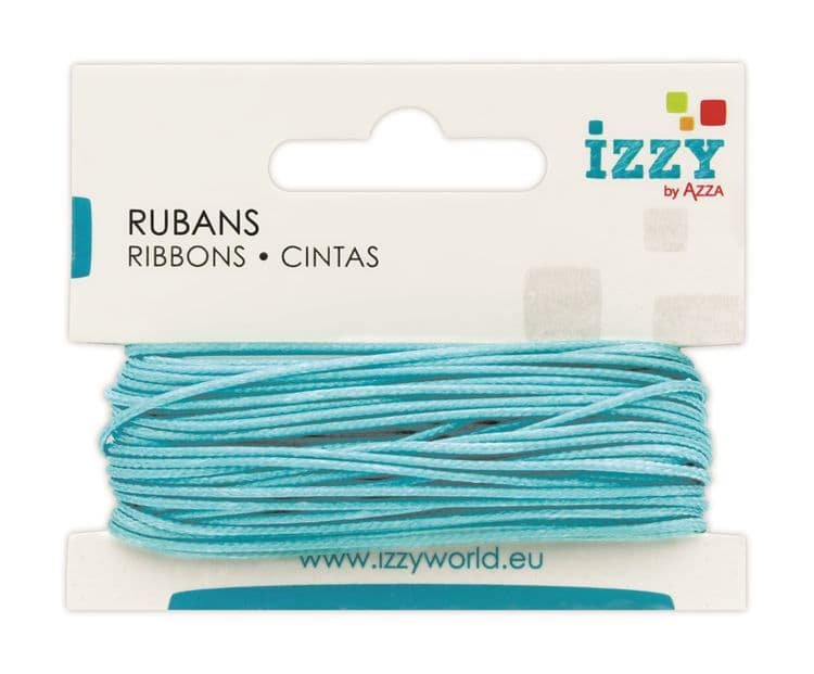 Wachskordel 'Blau' (1mm x 10m)