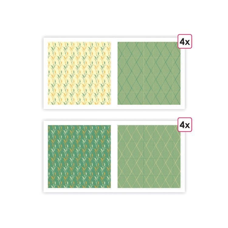 Designpapier A4 'Bauernhof' (8 Stk.)