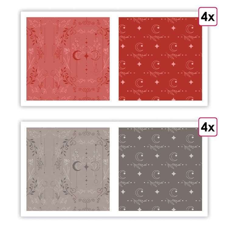 Designpapier A4 'Himmlisch' (8 Stk.)