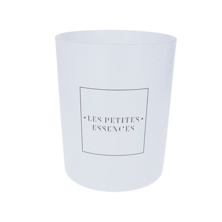 Kerzenglas 180 g - Mattweiß