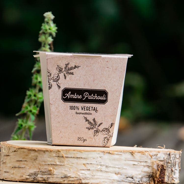 Kerze Refill - Patchouli & Bernstein – Bild 2