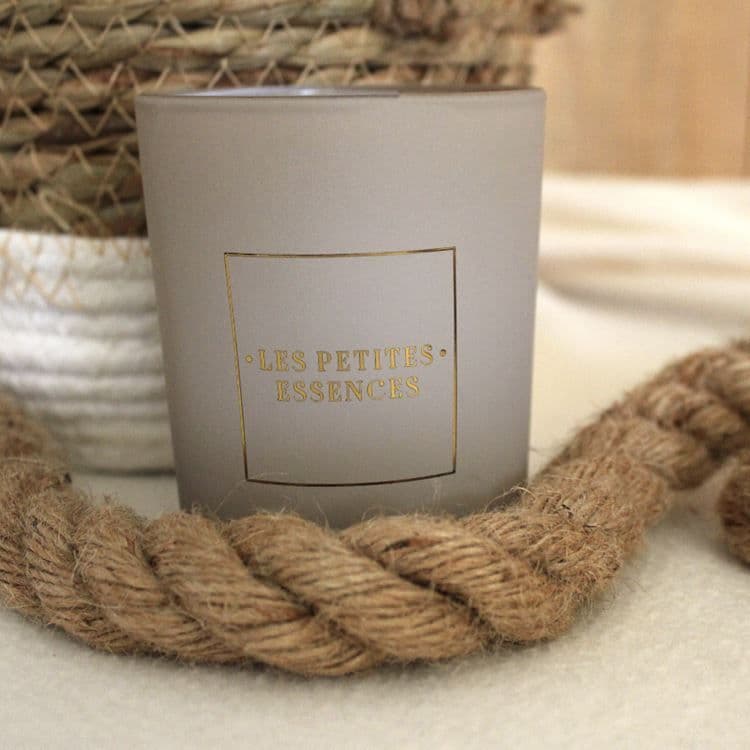 Kerzenglas 180 g – Matt Taupe