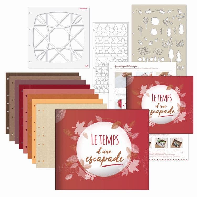 AZZA Scrapbooking Set 'Spaziergang'