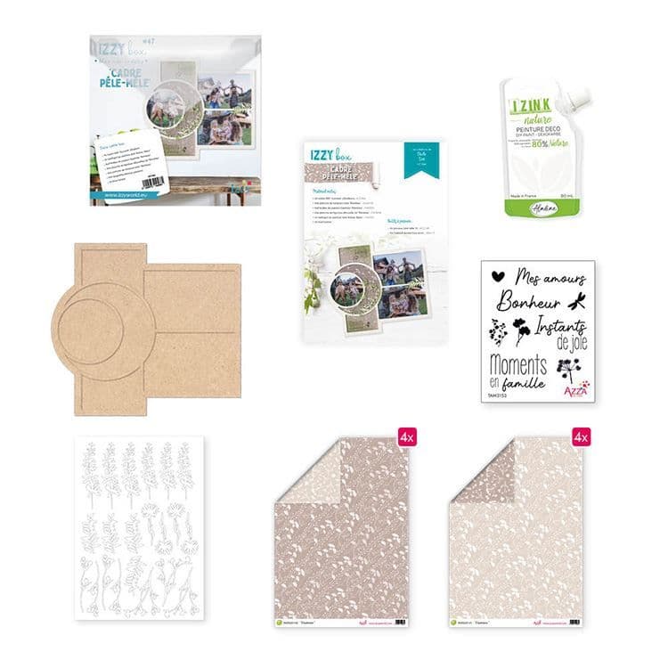 Izzy Box 'Cadre pêle-mêle' 🇫🇷
